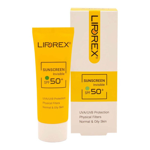کرم ضد آفتاب پوست نرمال تا چرب بی رنگ لیپورکس (Liporex) حجم 40mL