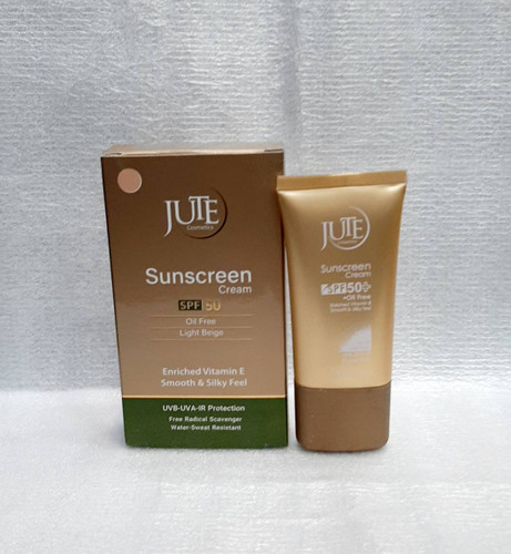ضد آفتاب ژوت +SPF50 پوست چرب 40 میل بژ روشن